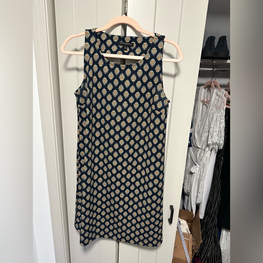 Banana Republic Patterned Dress size small
